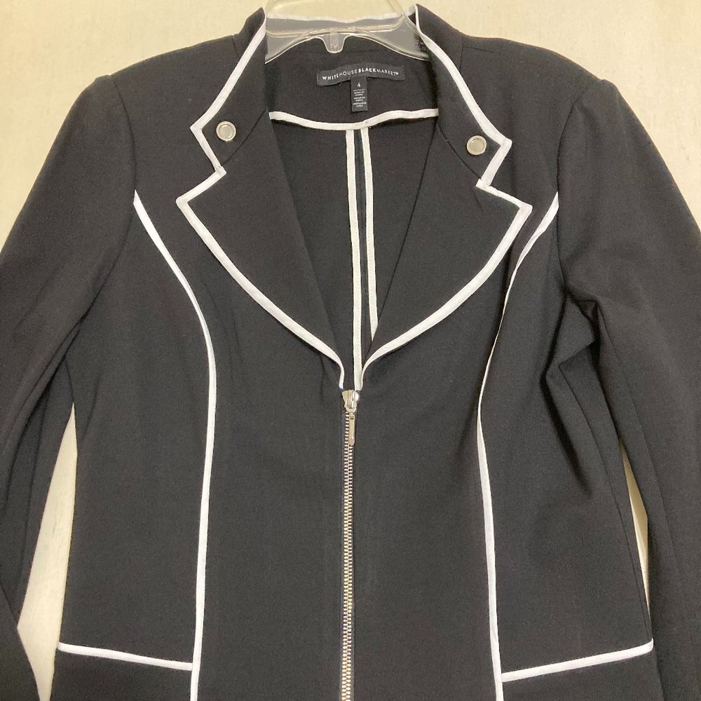 White House Black Market Black Jacket